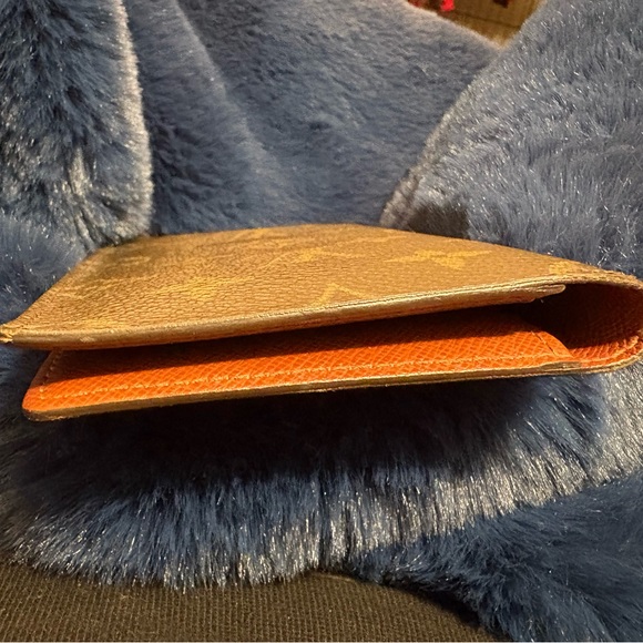 Louis Vuitton Vintage Tan Leather Wallet/ Cardholder - Picture 7 of 14